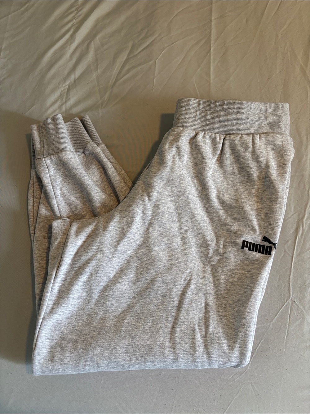 Puma Light Gray Joggers